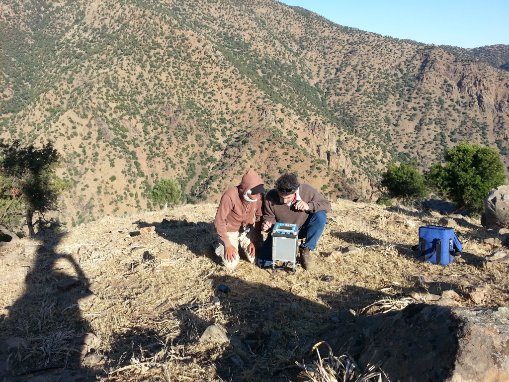 Gravity acquisition in Morocco 1